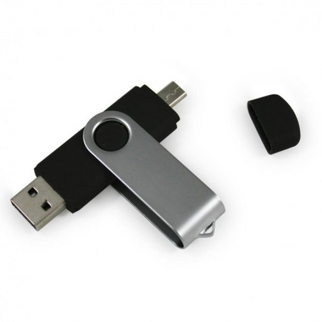 Pen Drive Com Entrada Micro USB Promocional