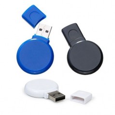 Pen Drive de Plástico Redondo