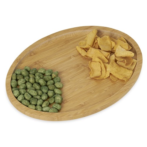 Petisqueira de Bambu Personalizada Com Nome para Brinde 