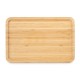 Petisqueira de Bambu Retangular 30 x 20cm  Personalizada