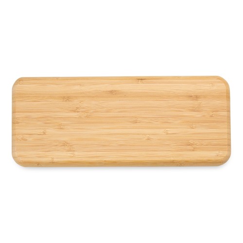 Petisqueira de Bambu 36 x 15cm Personalizada