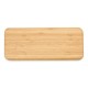 Petisqueira de Bambu 36 x 15cm Personalizada