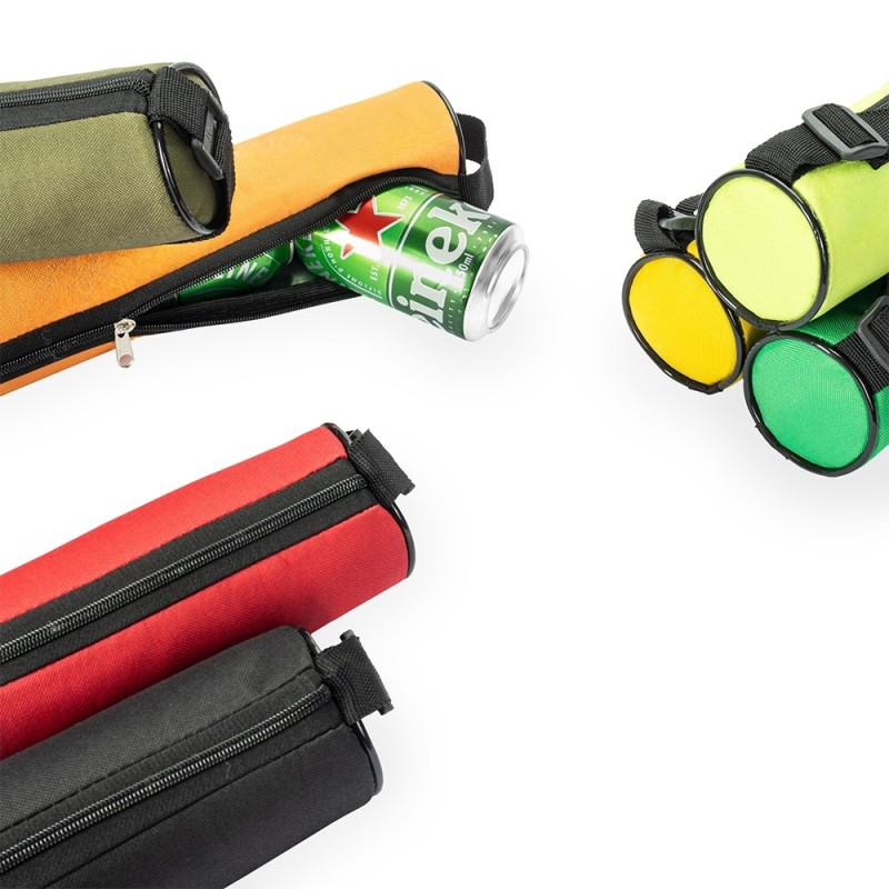 Porta Latas Poliéster Personalizado