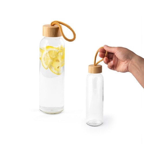 Squeeze em Vidro Personalizado Com logo