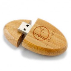 Pen Drive Ecológico de Madeira Personalizado 24