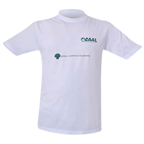 Camiseta Branca Promocional 