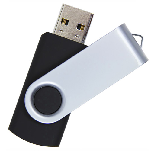 Pen Drive 8 GB Giratório Para Brindes