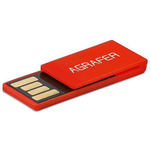 Pen Drive Clip de Plástico Personalizado Pen Drive Clip de Plástico Personalizado