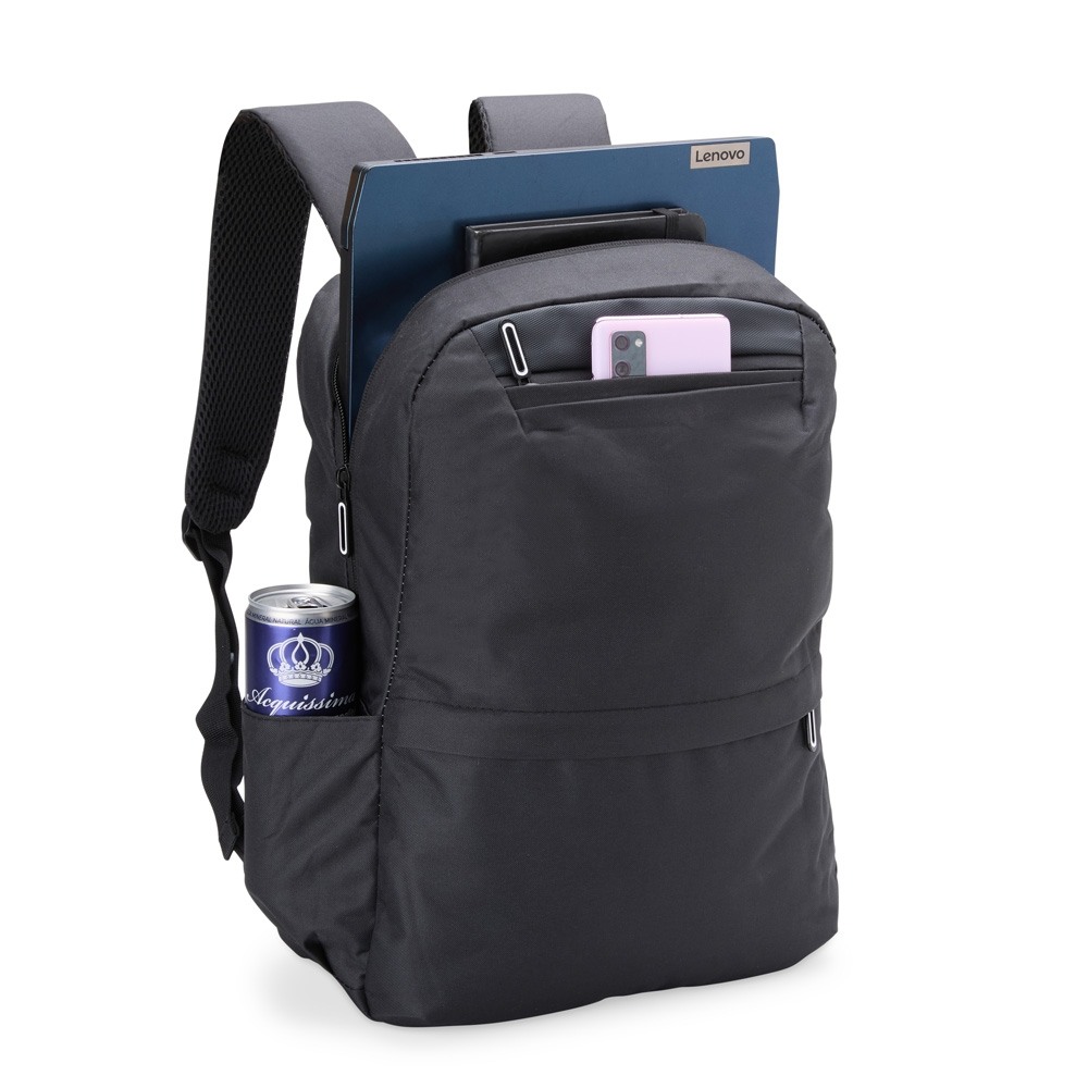 Mochila Notebook 14" de Nylon USB Personalizada Mochila Notebook 14" de Nylon USB Personalizada