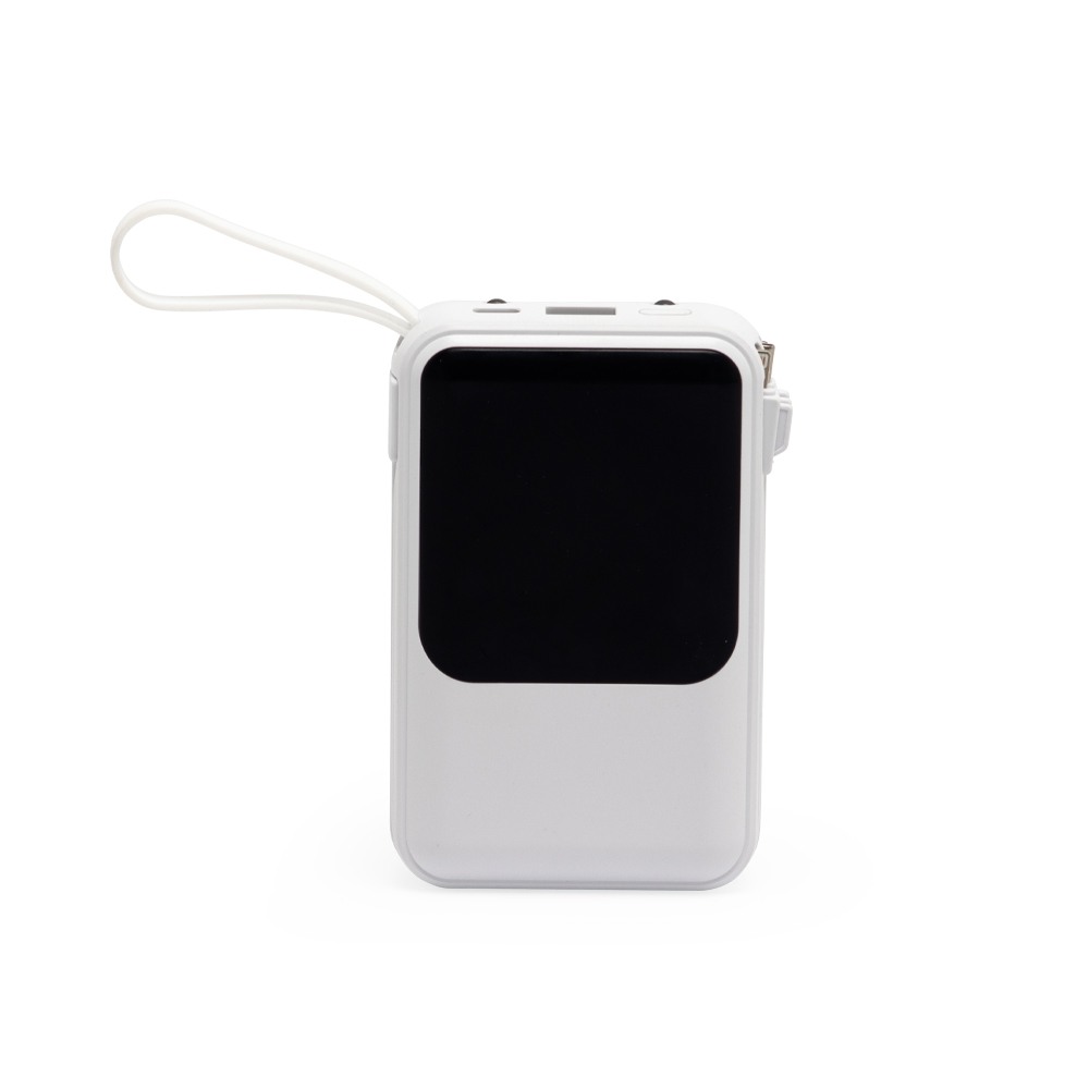 Power Bank 10.000mAh com Lanterna e Multissaídas Personalizado Power Bank 10.000mAh com Lanterna e Multissaídas Personalizado