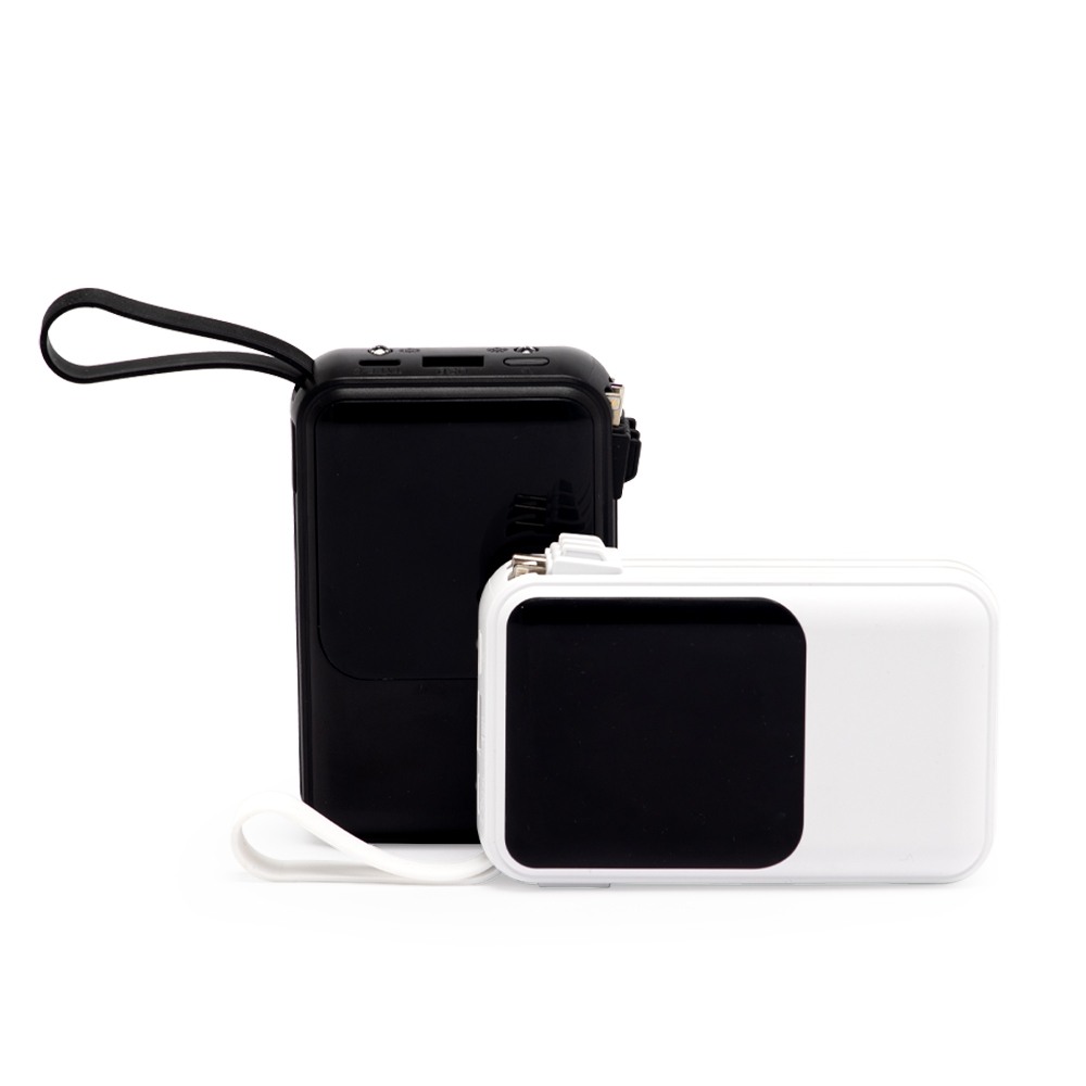 Power Bank 10.000mAh com Lanterna e Multissaídas Personalizado Power Bank 10.000mAh com Lanterna e Multissaídas Personalizado