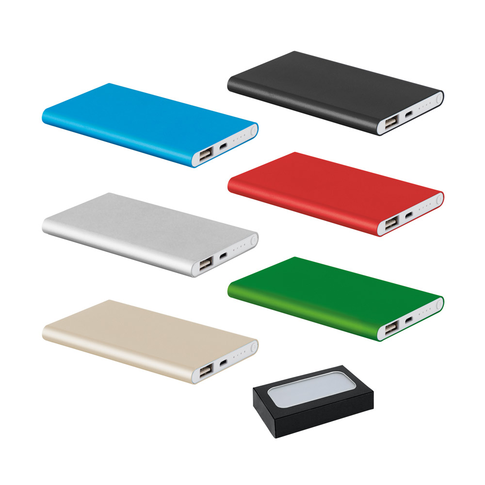 Power Bank 4.000 mAh Personalizado para Brindes