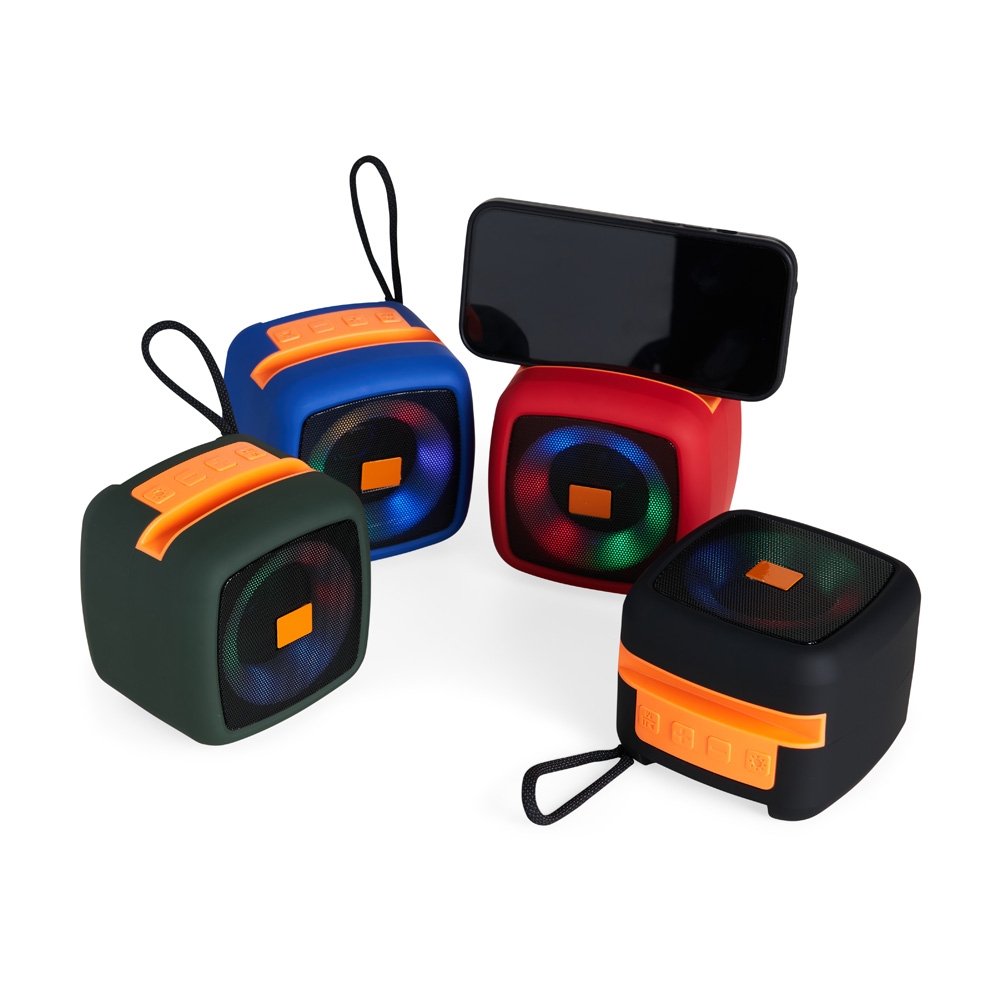 Caixa de Som Bluetooth TWS Personalizada com Logo Caixa de Som Bluetooth TWS Personalizada com Logo
