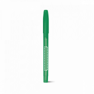 Caneta de Plástico Colorido Com Tampa Personalizada