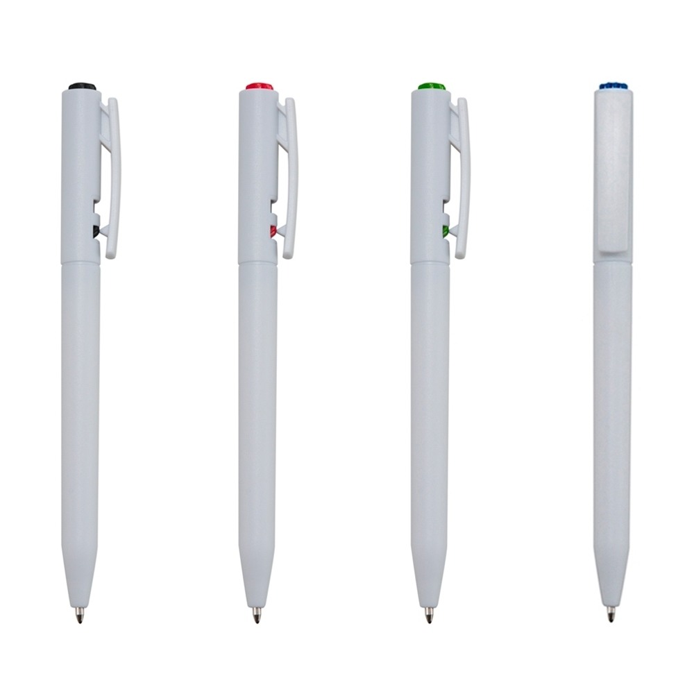 Caneta Esferográfica em Plástico com Logotipo