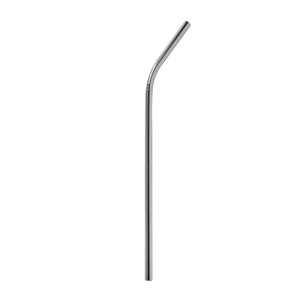 Canudo Curvado de Inox Personalizado