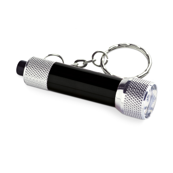 Chaveiro Alumínio Com lanterna 3 Leds