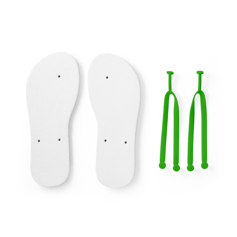 Chinelos com Sola em EVA e Tira em PVC Personalizado