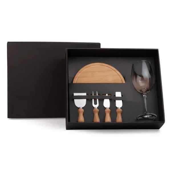 Conj. Taça, Tábua e Utensílios 6 Peças Personalizado