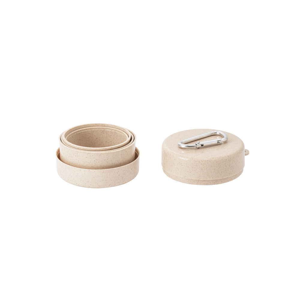 Copo Retrátil Fibra de Bambu Personalizado