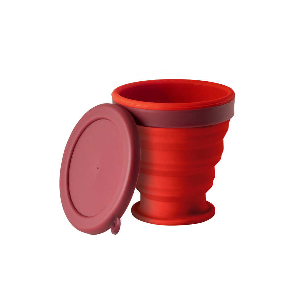 Copo Retrátil de Silicone Personalizado