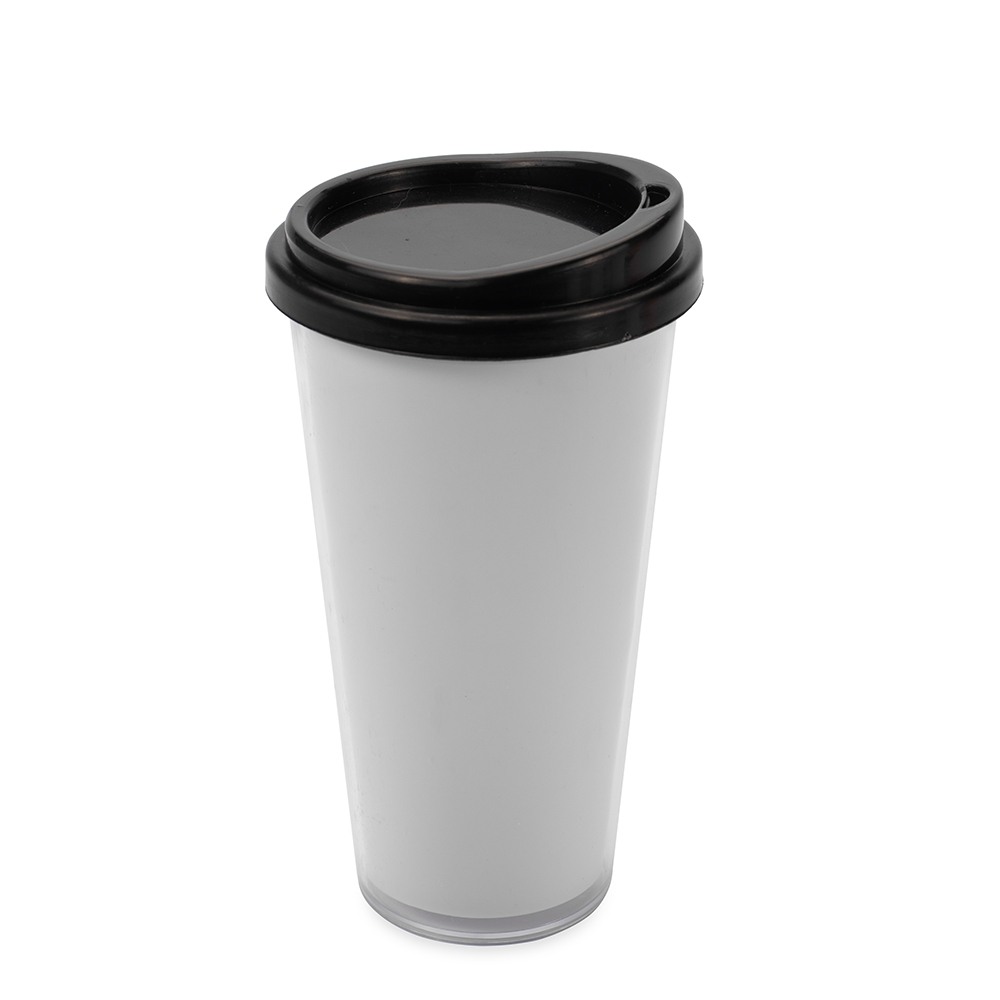 Copo Plástico Duplo 400ml Personalizado