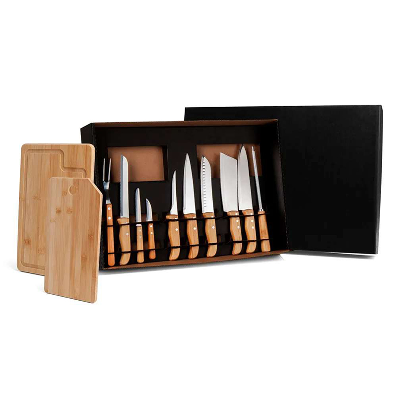 Jogo de Utensílios Para Churrasco 12 Peças Personalizado 