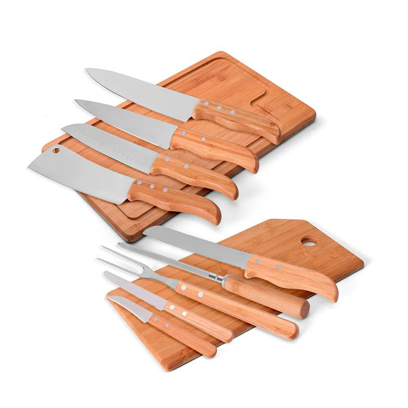 Jogo de Utensílios Para Churrasco 12 Peças Personalizado 