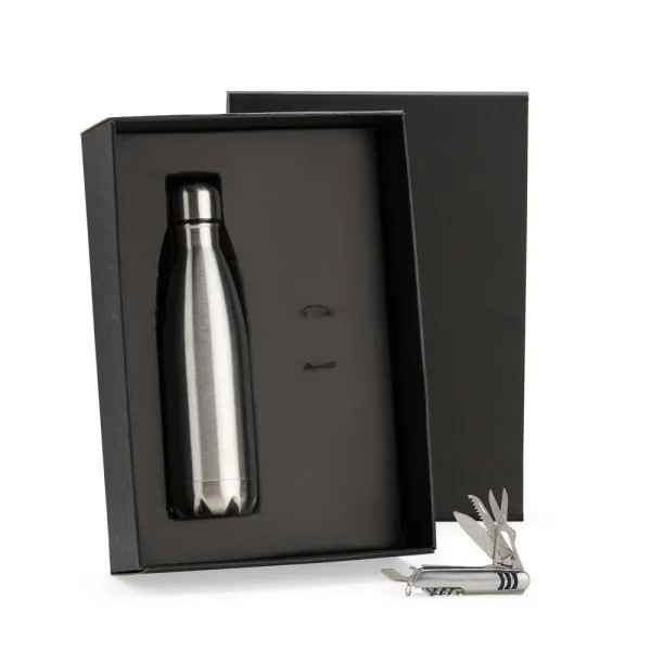 Kit Garrafa E Canivete 11 Funções para Brindes