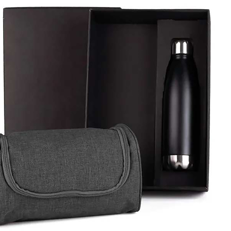 Kit Necessaire e Garrafa Personalizado Para Brindes 