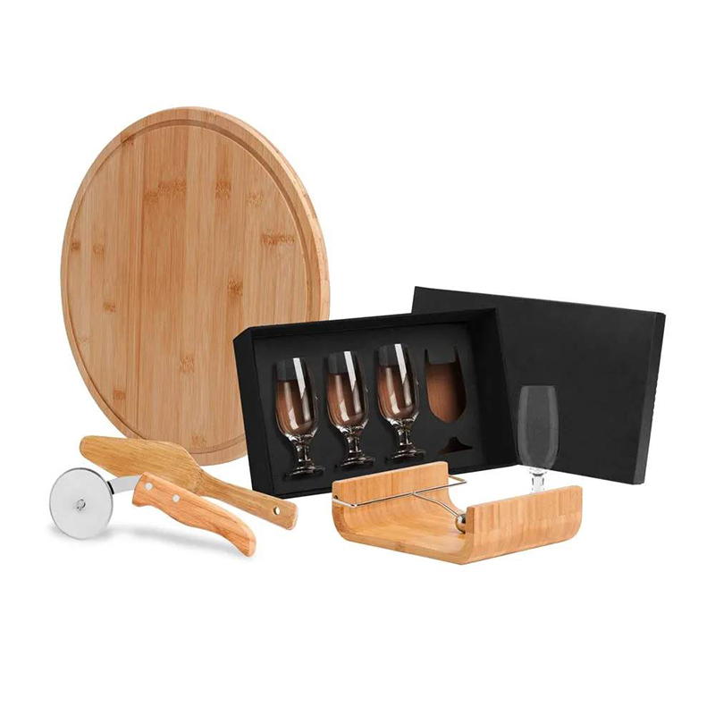 Kit Pizza Com 8 Acessórios Personalizado