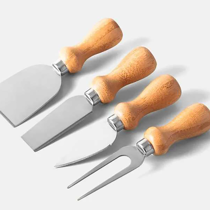 Kit Queijo e Faca Santoku Em Inox Personalizado 