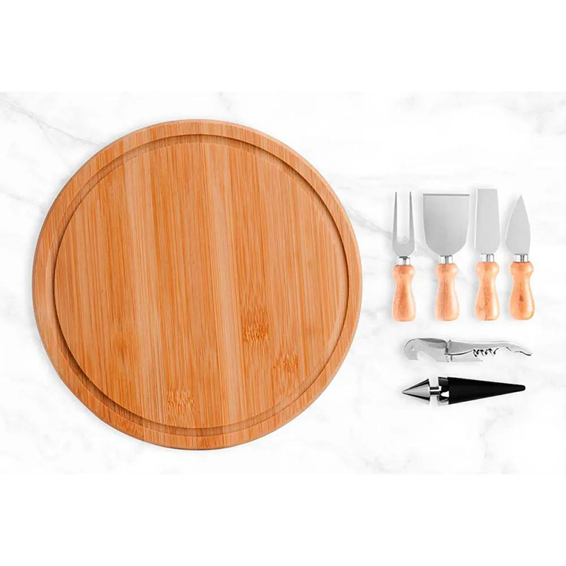 Kit Para Queijo e Vinho 7 Peças Personalizado
