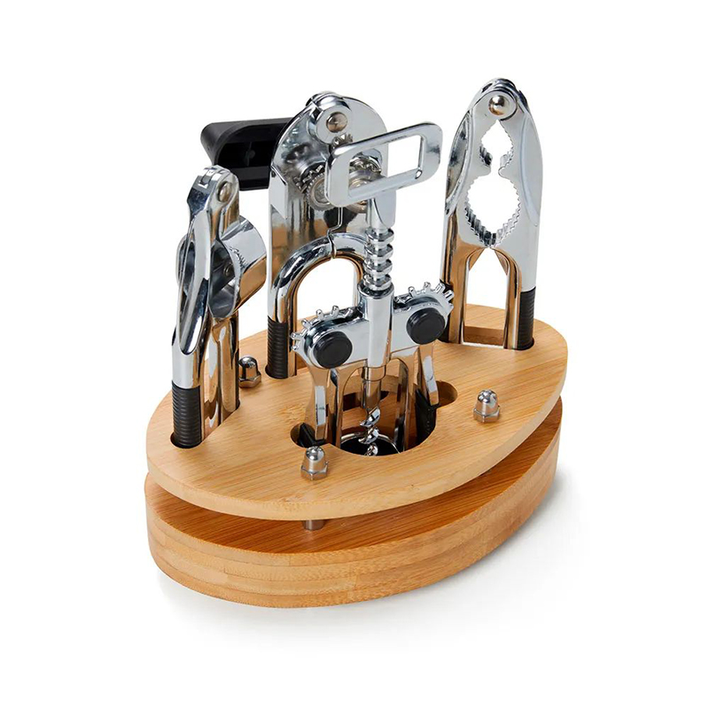 Conjunto Para Queijo e Vinho 7 Peças Personalizado Para Brindes