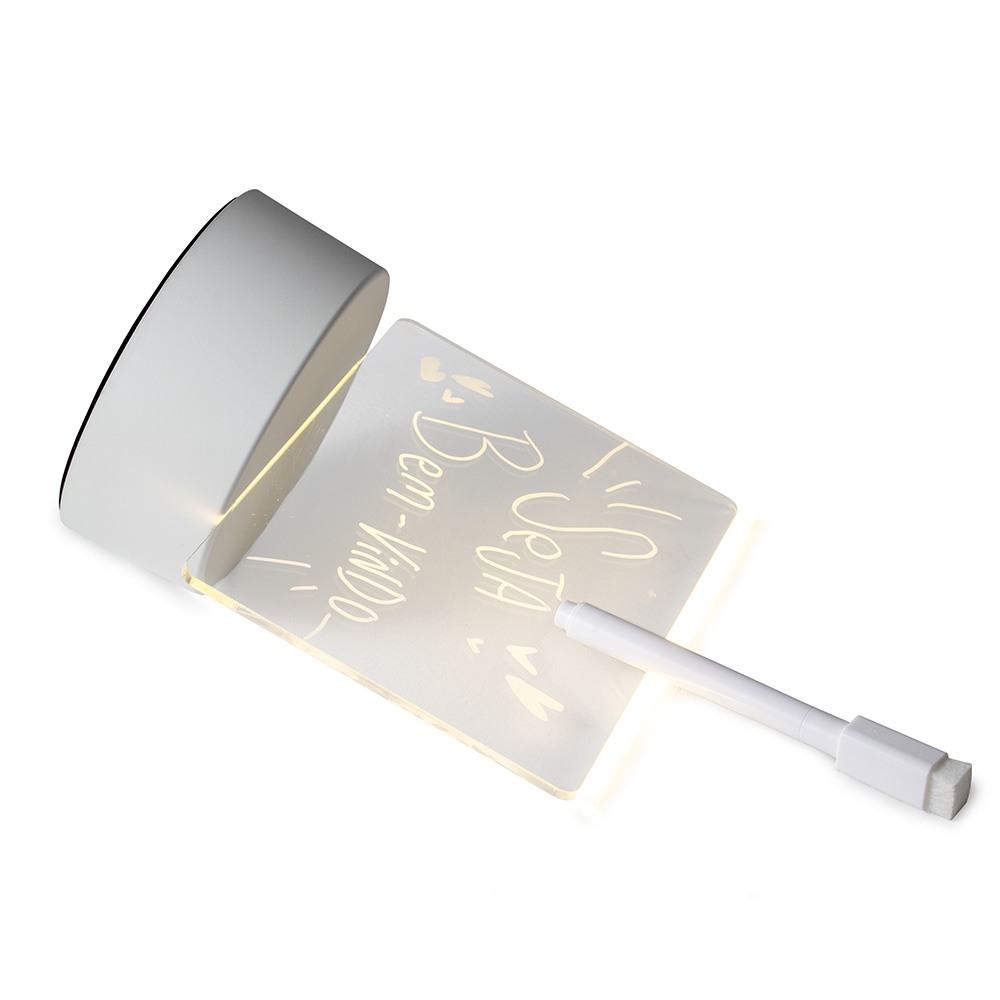 Lousa Luminária Personalizada com Logotipo