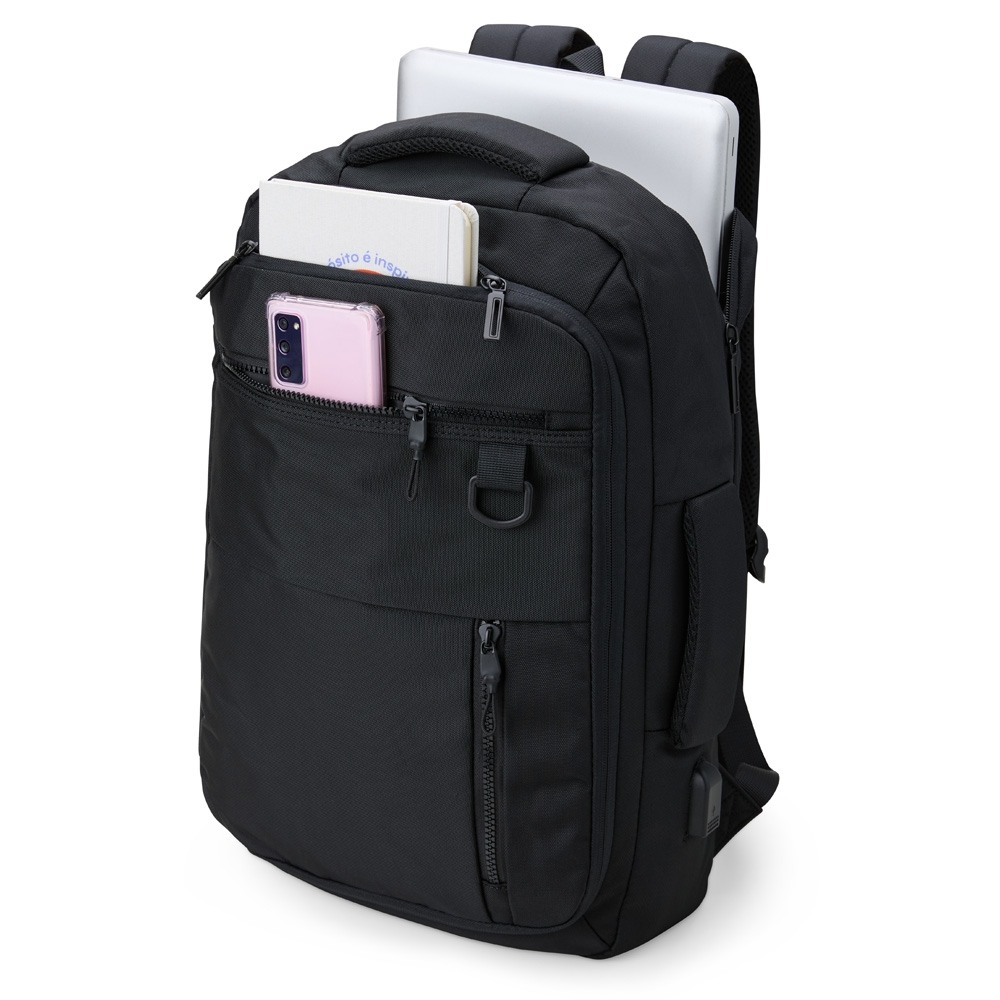 Mochila Executiva de Nylon 20 Litros Personalizada Com Logo