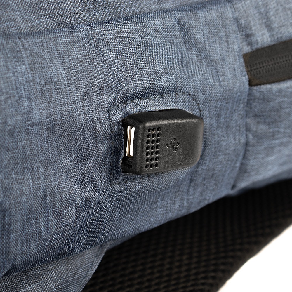 Mochila Para Notebook Com Conector USB Personalizada 