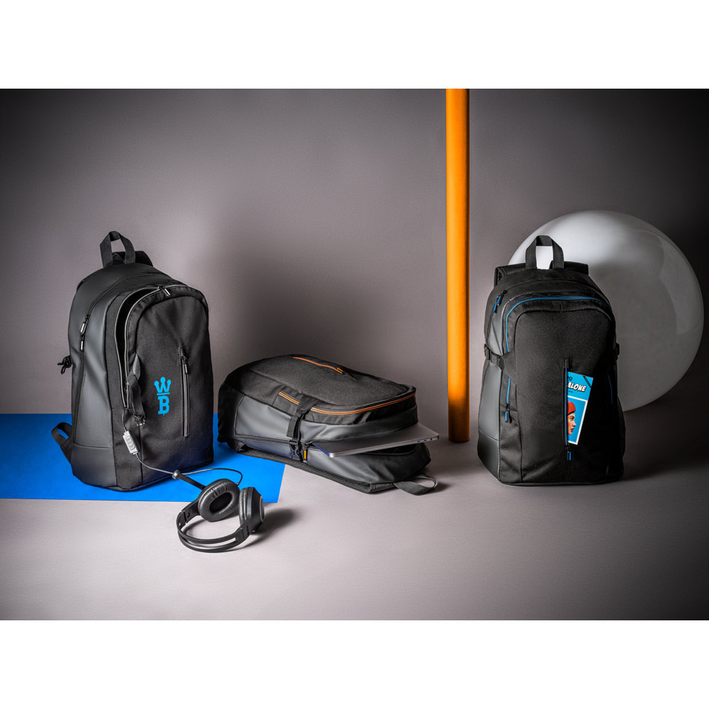 Mochila Para Notebook em Couro Sintético Personalizada Para Empresas 