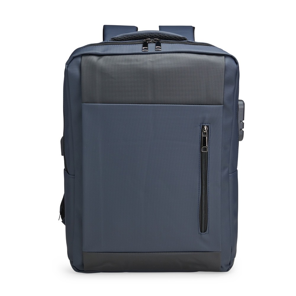 Mochila PU Impermeável Antifurto Personalizada