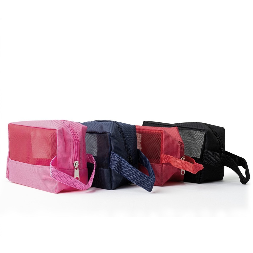 Nécessaire de Nylon Personalizada com Logo Para Brindes