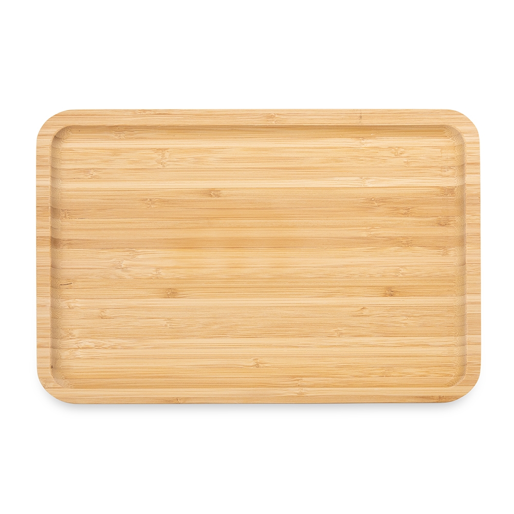 Petisqueira de Bambu Retangular 30 x 20cm  Personalizada