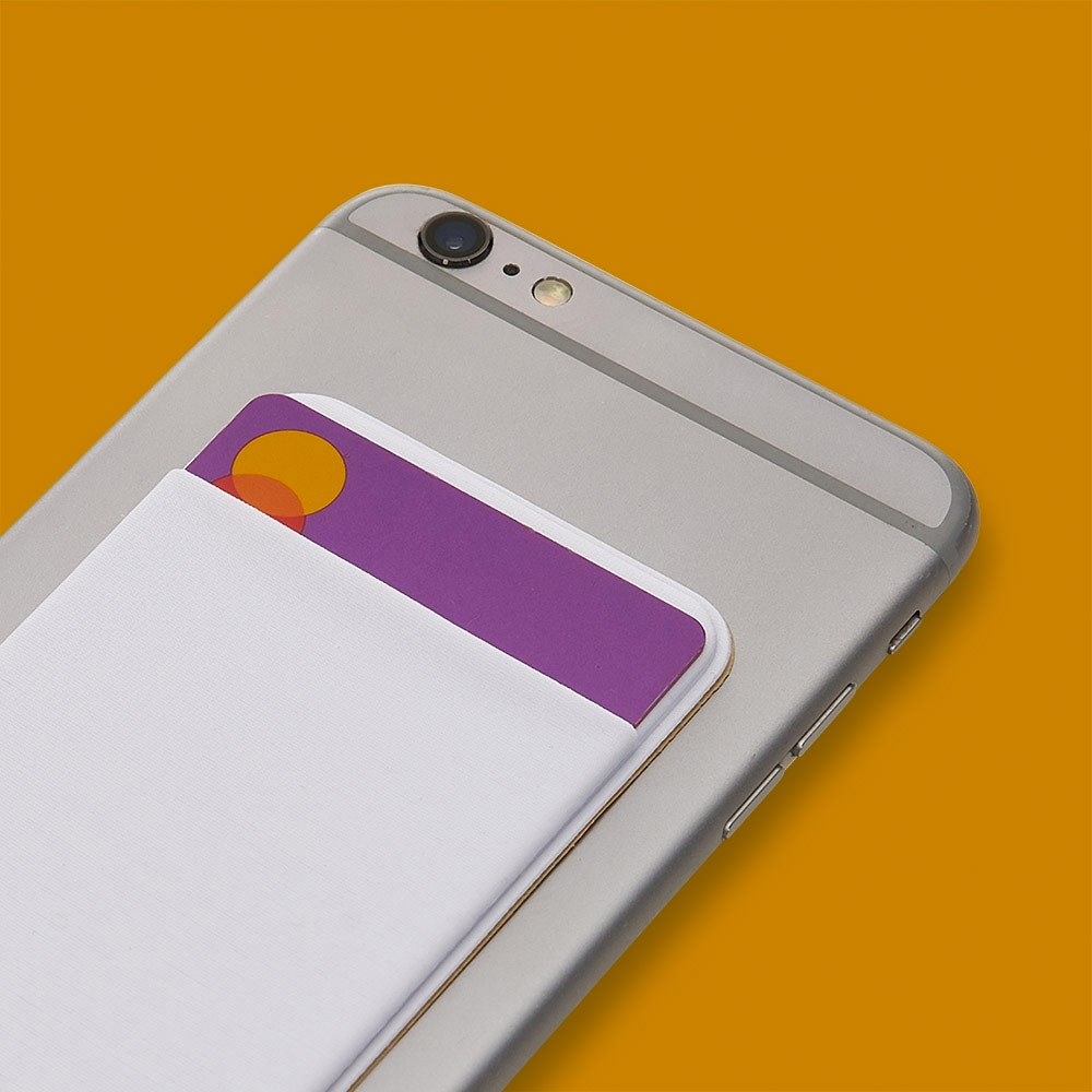 Porta Cartão Para Celular de Lycra Personalizado Porta Cartão Para Celular de Lycra Personalizado