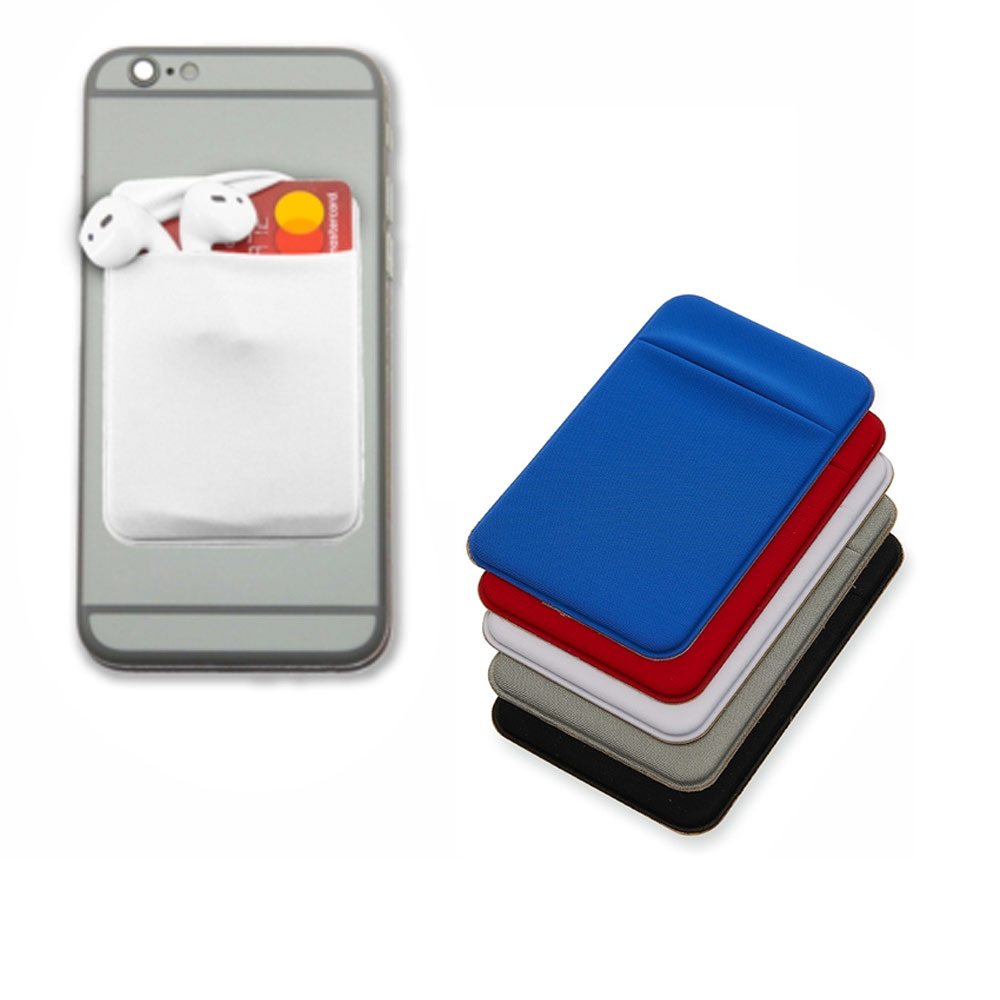 Porta Cartão Para Celular de Lycra Personalizado Porta Cartão Para Celular de Lycra Personalizado
