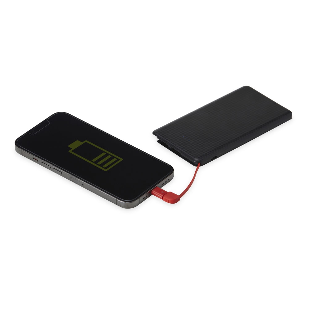 Power Bank 5.000mAh com Indicador LED Personalizado Power Bank 5.000mAh com Indicador LED Personalizado