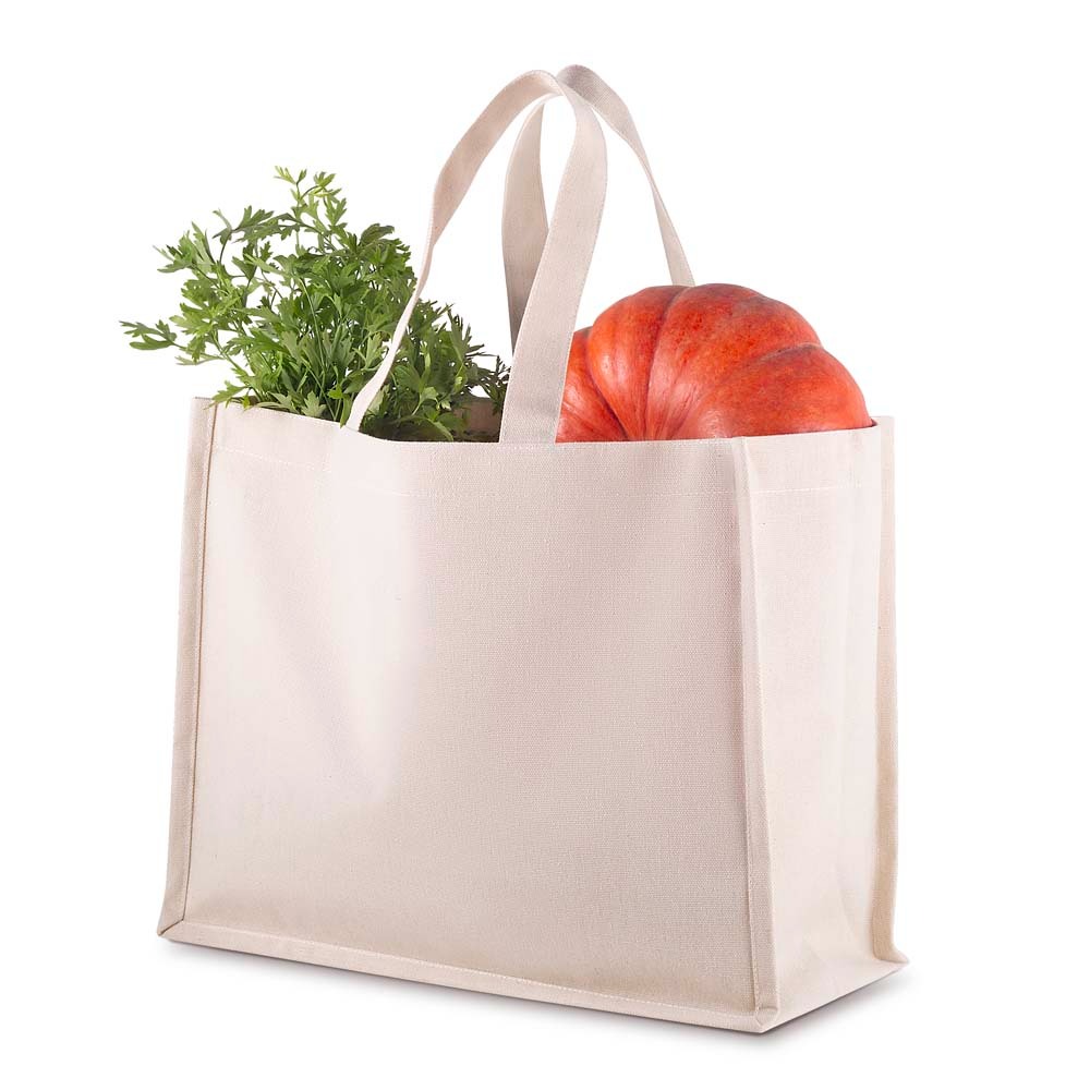 Sacola em Algodão Cru Personalizada com Logotipo