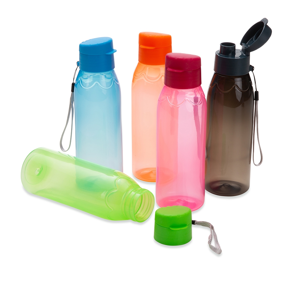 Squeeze Plástico 700ml Personalizado Com Logo da Empresa